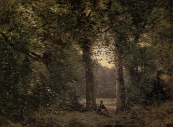 Jean-Baptiste-Camille Corot : Souvenir of Ville d'Avray